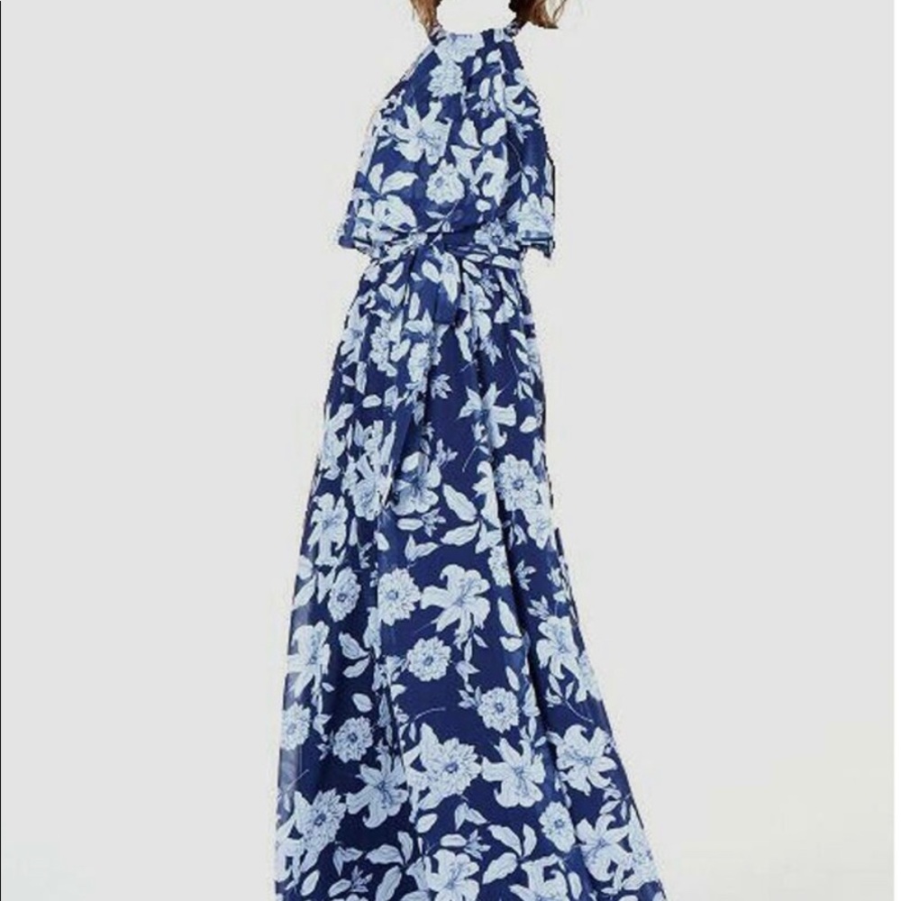 Int’l Concept NWT Women’s Blue Floral dress